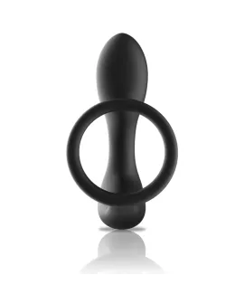 BLACK&SILVER - ANALMASSAGER MIT FERNBEDIENUNG, WIEDERAUFLADBARES SILIKON SCHWARZ