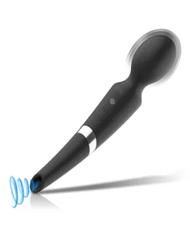 BLACK&SILVER - BECK STAB UND SAUGNAPF 2 IN 1 SILIKON