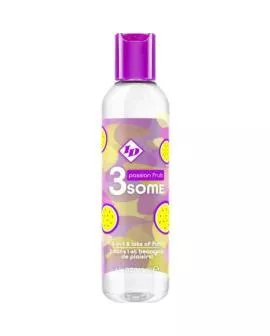 ID 3SOME Passionsfrucht Gleitgel - 4 oz Flasche