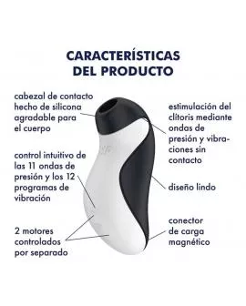 SATISFYER - ORCA AIR PULSE STIMULATOR + VIBRATION