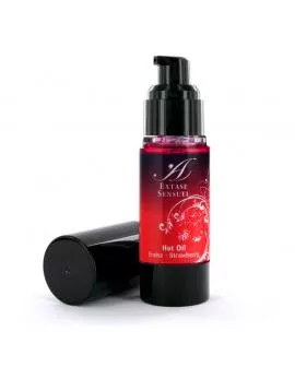 EXTASE SENSUAL - ERDBEER WÄRMESTIMULIERENDES ÖL 30 ML