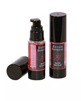 EXTASE SENSUAL - MASSAGEÖL MIT EXTRA FRISCHEM ERDBEER EFFEKT 30 ML
