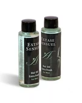 EXTASE SENSUAL - MASSAGEÖL MIT EXTRA FRISCHEM EIS EFFEKT 100 ML