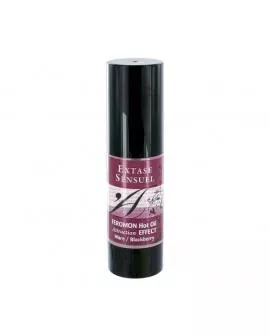 EXTASE SENSUAL - MASSAGEÖL MIT WÄRMEFFEKT UND BROMBEER PHEROMONEN 30 ML