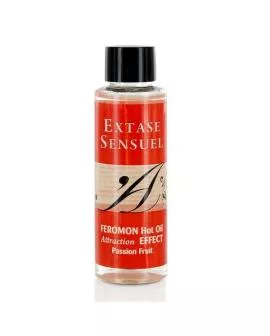 Extase Sensual - Massageöl mit Wärmeeffekt und Pheromonen 100 ml