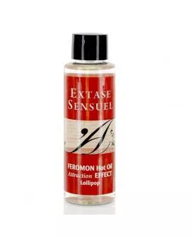 EXTASE SENSUAL - MASSAGEÖL MIT WÄRMEEFFEKT UND PIRULET PHEROMONEN 100 ML