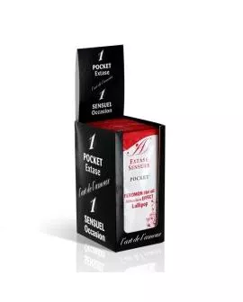Extase Sensual - Massageöl Wärmeeffekt Pheromonen Lollipop 10ml