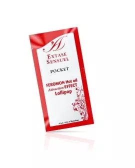 Extase Sensual - Massageöl Wärmeeffekt Pheromonen Lollipop 10ml