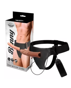 Harness Attraction - Rnes Hollow Benny Vibrator 15 cm - Ø 4.5 cm