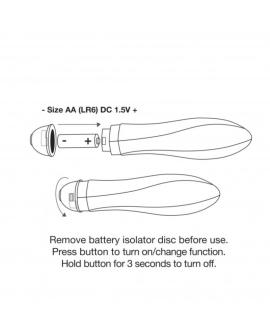 Rocks-Off Twister Vibrator - 10 Vibrationsmodi