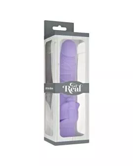 Get Real - Klassischer Stim-Vibrator Lila