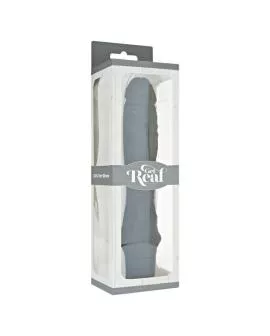 GET REAL - Klassischer Großer Schwarzer Vibrator