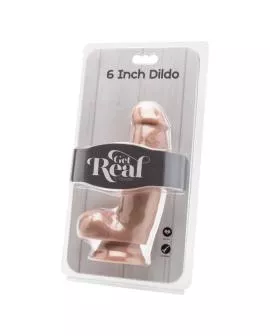 GET REAL - Realistischer Dildo 12 cm mit Höhlenhaut