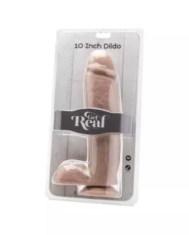 Get Real - Dildo 25,5 cm mit Hohlenhaut