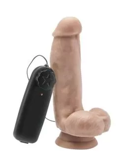 Get Real - Realistischer Dildo 12 cm mit Kugeln Vibrator
