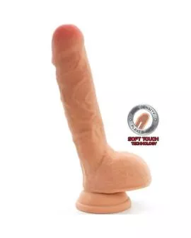 Get Real - Dual Density Dildo 25,5 cm Holen Haut
