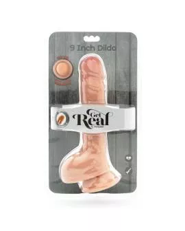 Get Real - Dual Density Dildo 25,5 cm Holen Haut