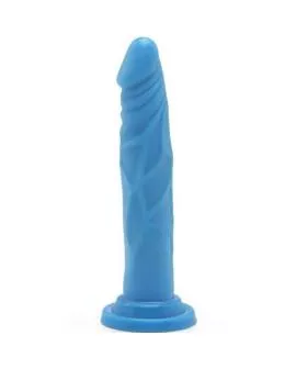 Get Real - Happy Dicks Dong 19 cm Blau - Realistischer Dildo