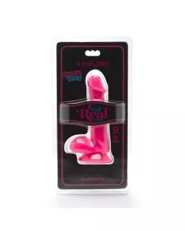 Get Real - Happy Dicks Dildo 12 cm Bälle Rosa