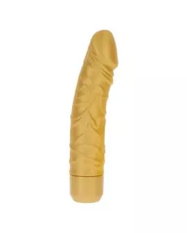 Get Real - Gold Dicker Original Vibrator Gold