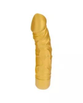 Get Real - Gold Dicker Original Vibrator Gold