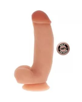 Get Real Silikondildo 18 cm mit Kugeln - Realistische Haut