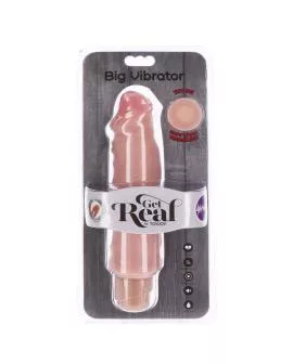 Get Real - Dual-Density Großer Vibrator 20,5 cm Skin