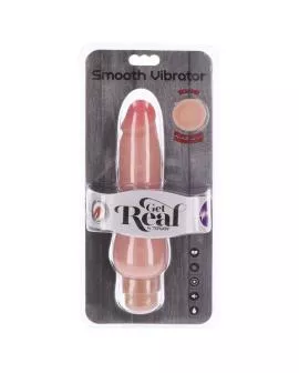 Get Real - Glatte Vibratorhaut mit Dual Dichte
