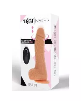 GET REAL - UP&DOWN ROTIERENDE VIBR-DILDO-HAUT
