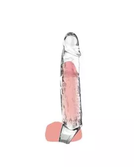 GET REAL - Penisverlängerung 19 cm Transparent