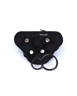 GET REAL - Strap-On-Gurt Schwarz Erotik