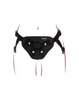 Get Real Strap-On Deluxe Gurt - Schwarz