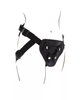 Get Real Strap-On Deluxe Gurt - Schwarz