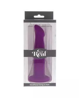 Get Real Goodhead Dong - 12 cm Lila Dildo