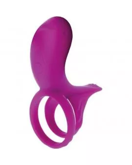 XOCOON - PAAR-STIMULATORRING FUCHSIA