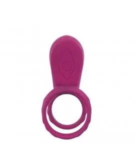 XOCOON - PAAR-STIMULATORRING FUCHSIA
