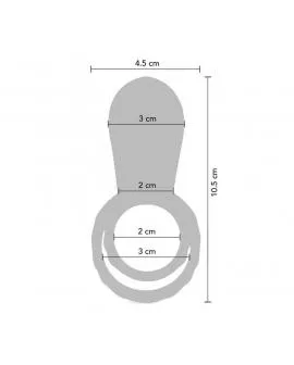XOCOON - VIBRATORRING FÜR PAARE GRÜN