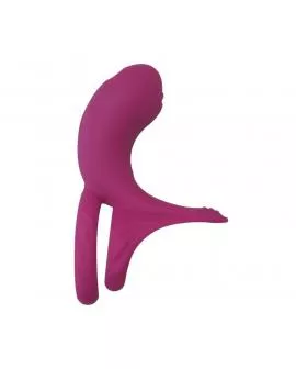 XOCOON - PAAR-STIMULATORRING FUCHSIA