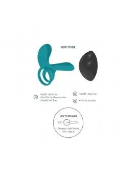 XOCOON - VIBRATORRING FÜR PAARE GRÜN