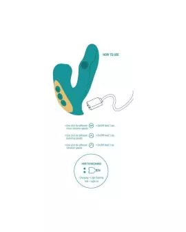 XOCOON - ETERNAL LOVE VIBE STIMULATOR GRÜN