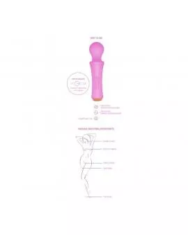 XOCOON - Persönlicher Zauberstab Vibrator Fuchsia