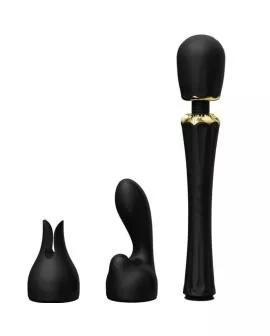 ZALO Kyro Zauberstab - Erotik Vibrator Schwarz