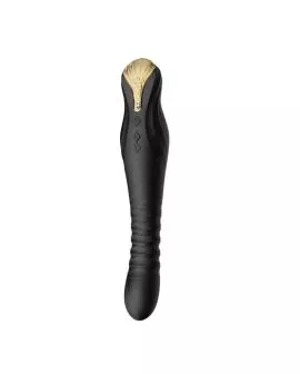 ZALO King Thruster Schwarz - Stoßender Vibrator