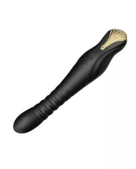 ZALO King Thruster Schwarz - Stoßender Vibrator
