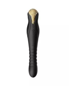 ZALO King Thruster Schwarz - Stoßender Vibrator