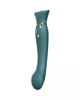 ZALO - Queen G-Punkt Puls-Wellen-Vibrator Grün