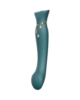 ZALO - Queen G-Punkt Puls-Wellen-Vibrator Grün