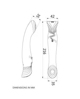 ZALO - Queen G-Punkt Puls-Wellen-Vibrator Grün