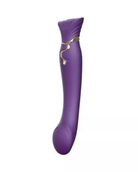 ZALO Queen G-Punkt Puls-Wellen-Vibrator - Lila