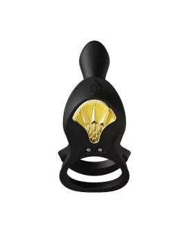 ZALO - Bayek Vibrierender Paarring Schwarz